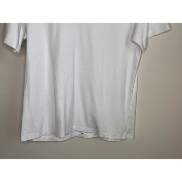 Son of a Taylor & Sons Organic Cotton White V Neck Tee Men's Size L - Picture 5 of 9